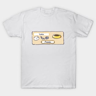 tubbs the cat with its hefty gift of 69 fish / kitty collector T-Shirt